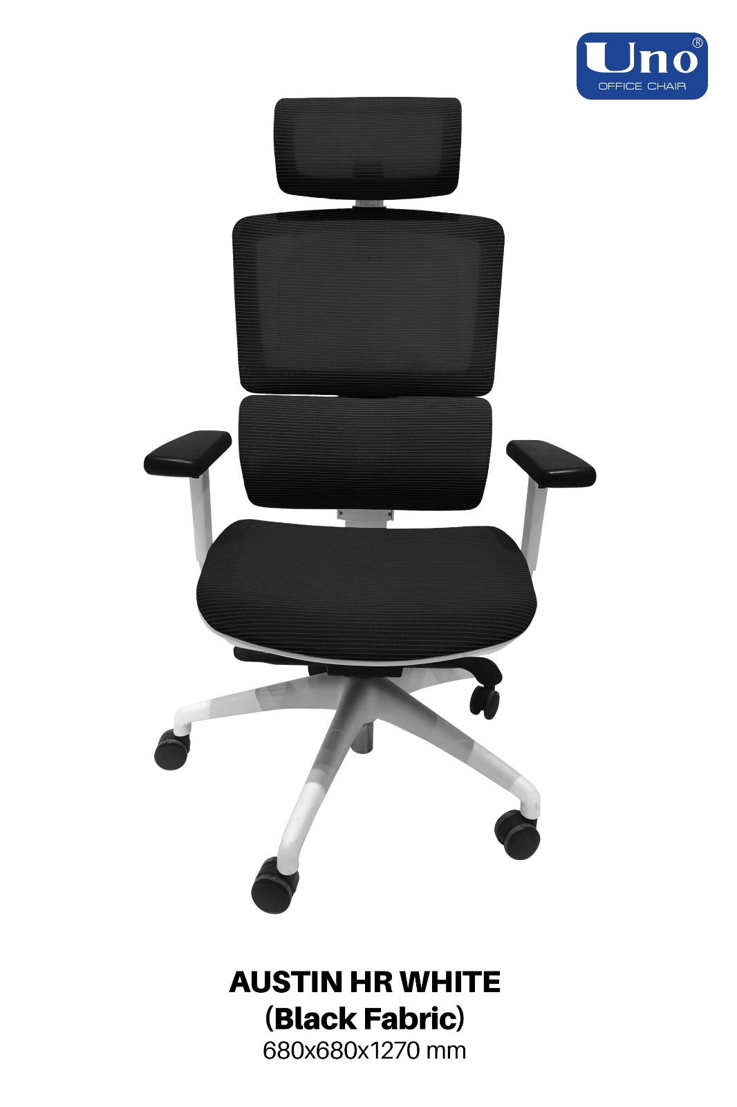 Austin Series - Black Fabric - Image 2