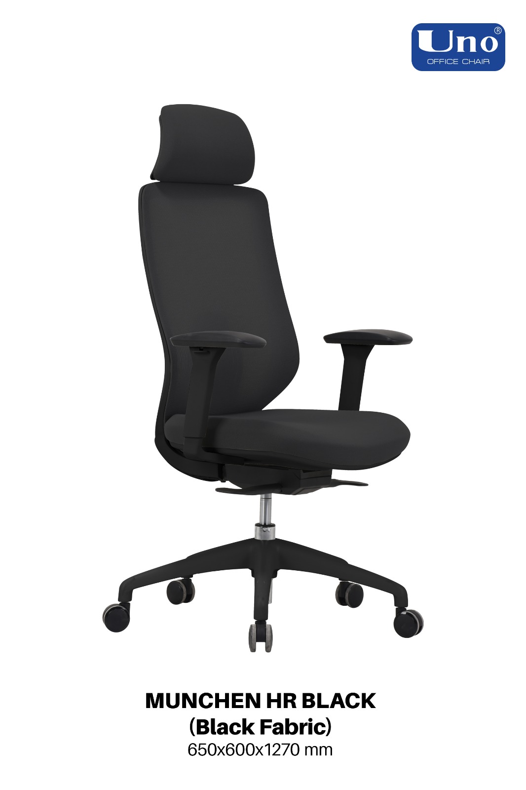 Munchen Series - Black Fabric - Image 2