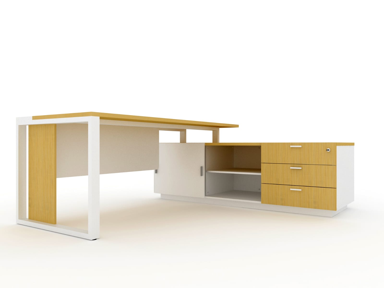 New Modern - Desk Table - Image 1